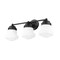 Z-Lite Vaughn 3 Light Vanity, Matte Black & Matte Opal 735-3V-MB - alternate 4